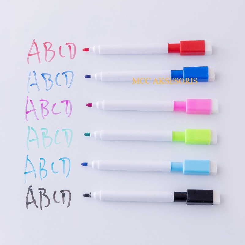 Spidol Wipe and Clean / Spidol Warna Whiteboard dengan Penghapus / Spidol Wipe&amp;Clean Activity Book.