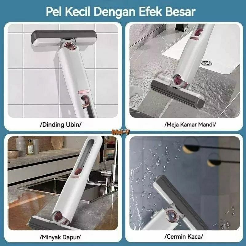 VortexClean Solusi Inovatif untuk Kebersihan Ruangan dengan Alat Pel Mini Multifungsi