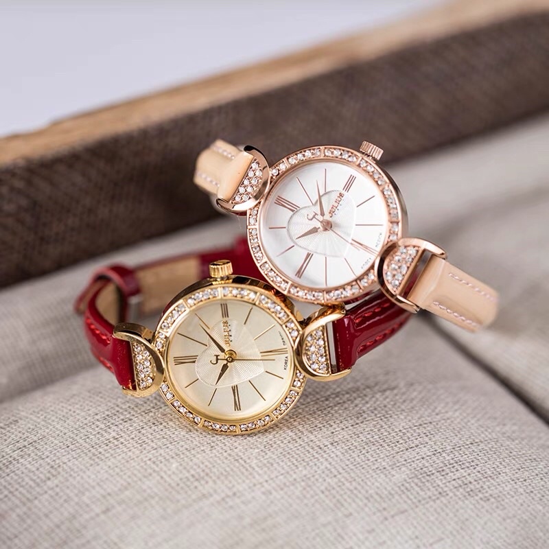 JULIUS JA-779 Original Official Shop Jam Tangan Korea Kecil Bulat Vintage Klasik