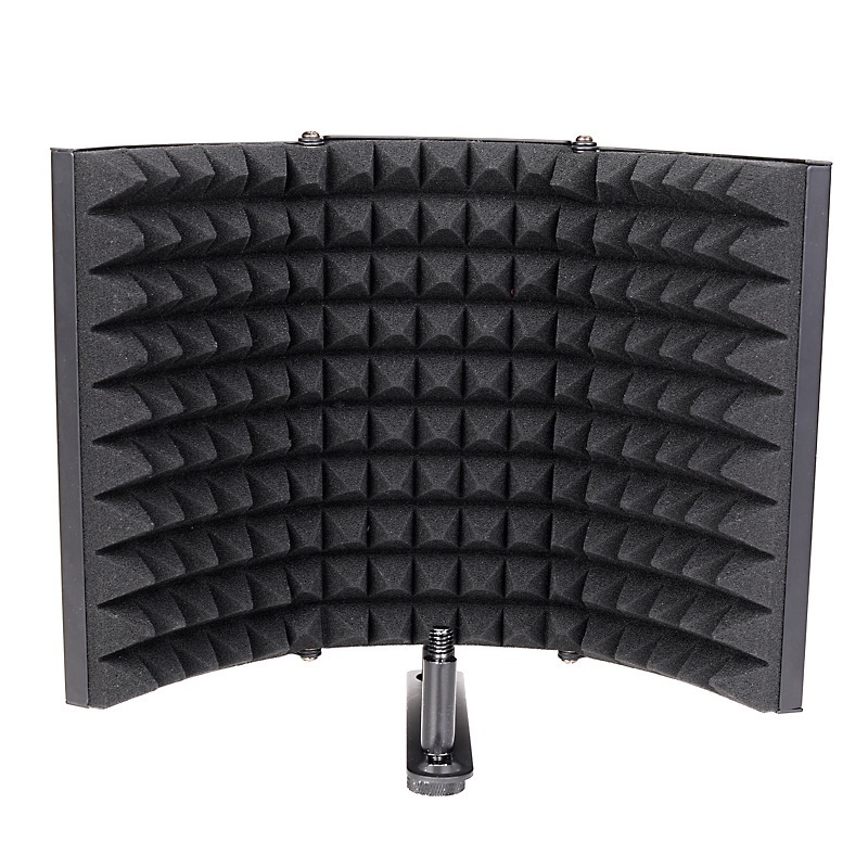 Microphone Three-door Soundproof Wind Screen Noise Reduction - HN15