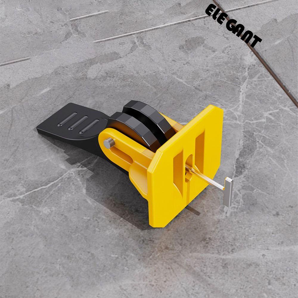 【 ELEGANT 】 Tile Leveler Adjustment Spacer Kit Untuk Bertelur Dinding Ubin Posisi Lantai Alat Konstruksi Pengatur Keramik