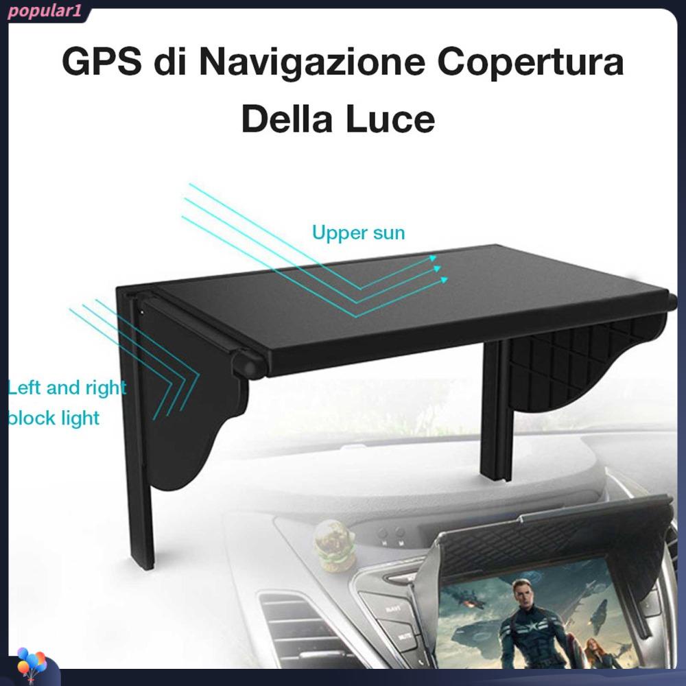 POPULAR Gps Navigator Sunshade Radio Player Universal Anti Silau Sunshade Hood