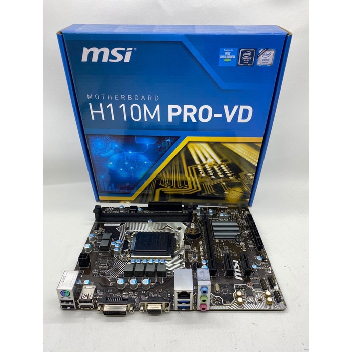 367 COMP MOTHERBOARD MSI H110M PRO VD LGA 1151