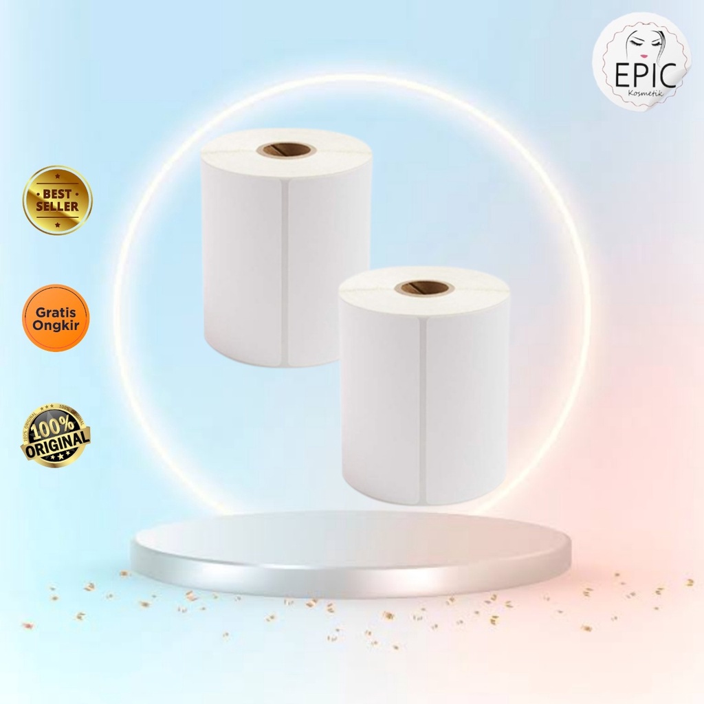 

Stiker Thermal Lebar 100mm Panjang 150mm Isi 500 lembar - EPIC KOSMETIK