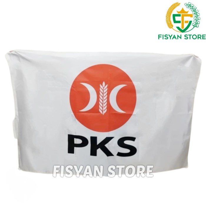 Bendera Partai Keadilan Sejahtera | Bendera PKS 60 x 90 CM (100 PCS)