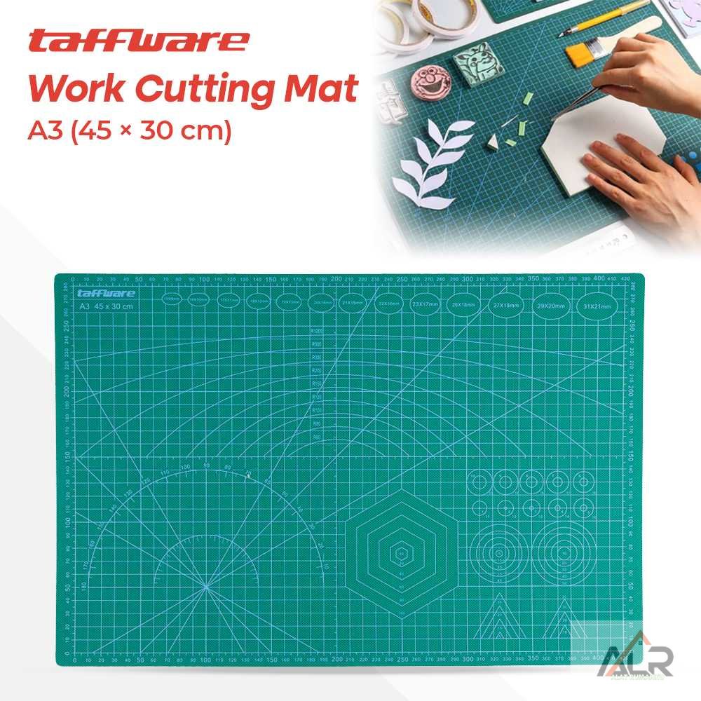 

Taffware Alas Potong Work Cutting Mat Pad A3 45 x 30cm