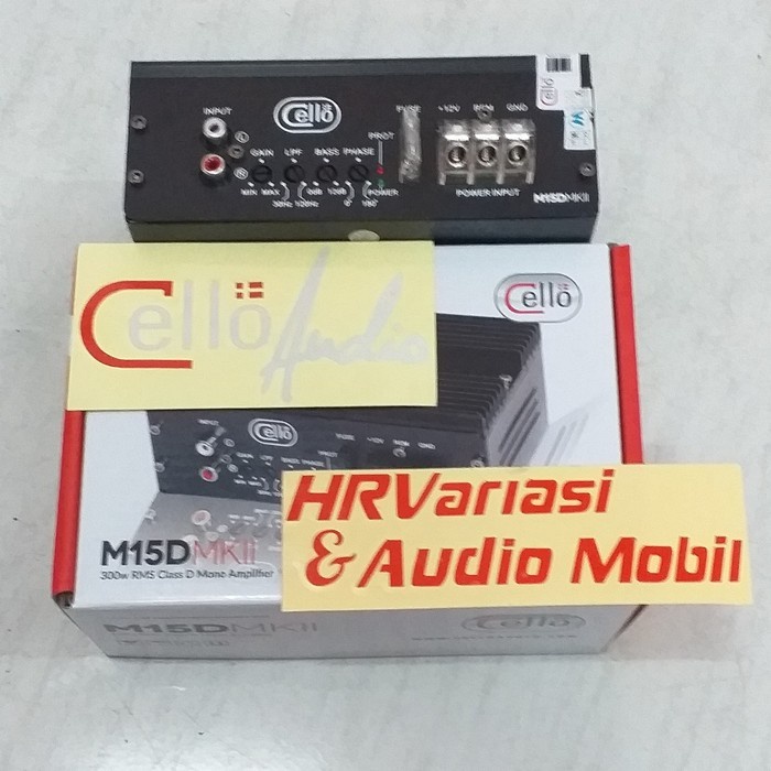 POWER AMPLIFIER M15DMKII MONOBLOK CELLO 350WATT