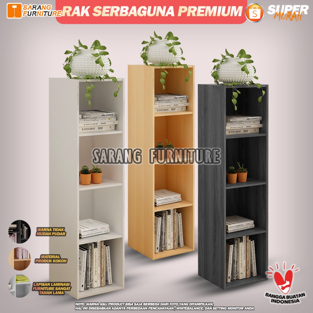 RAK BUKU SERBAGUNA 2 SUSUN LEMARI RAK BUKU RSG 2 SUSUN RAK SERBAGUNA RAK SEPATU RAK BUKU RAK SUSUN