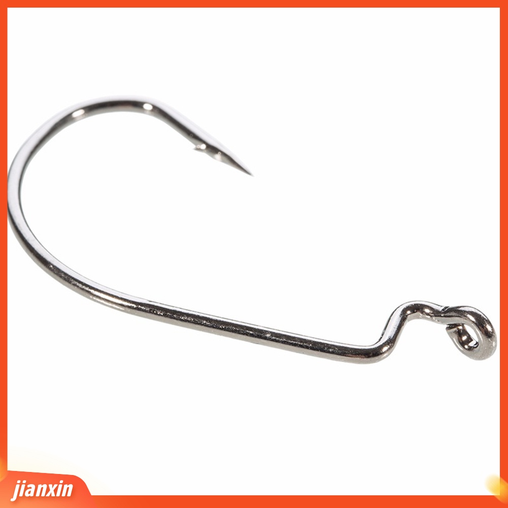 (In Stock) 30Pcs Kait Engkol Berduri Umpan Cacing Alat Pancing Luar Ruangan Tackle Aksesoris