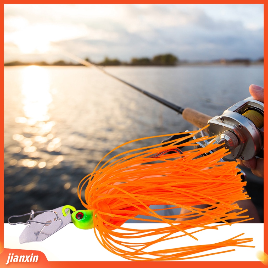 (In Stock) 8cm /10.8g Umpan Pancing Dengan Jenggot Warna Cerah Kait Tajam Kekuatan Tinggi Simulasi Tinggi Fishing Tackle Reusable Wobblers Lures Spinners Sendok Umpan Perlengkapan Memancing