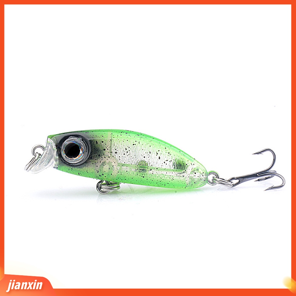 (in Stock) 3.1g /3.5cm Umpan Pancing Built-in Sequin Simulasi Angling One-piece Modelling Bionic Micro Artificial Lure Memancing Aksesoris