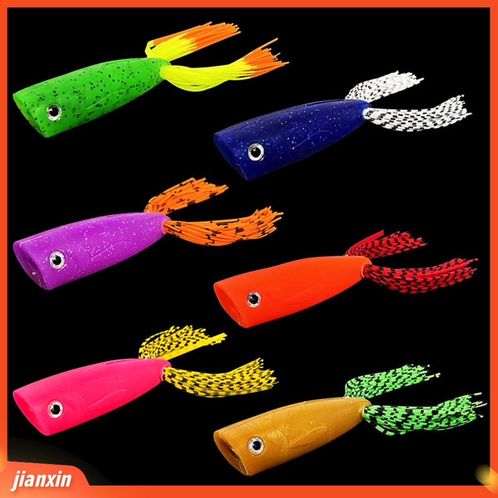 (In Stock) 7cm /15g Umpan Pancing Sangat Simulasi Warna Terang Tampilan Realistis 3D Mata Simulasi Dapat Digunakan Kembali Air Asin Air Tawar Lembut Memancing Umpan Perlengkapan Memancing