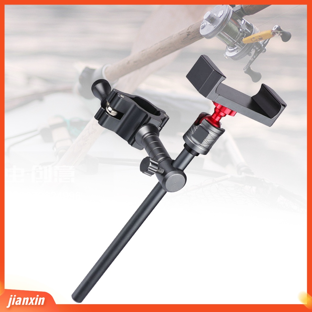 (In Stock) Universal Retractable Night Fishing Light Stand Lamp Holder Braket Ponsel