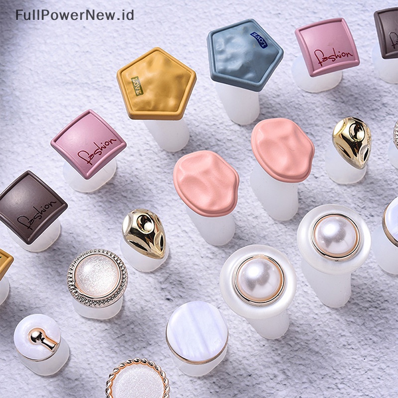 Power 8Pcs Nail Art Toe Separator Silikon Pemisah Jari Kaki Gel Finger Toe Spreade ID