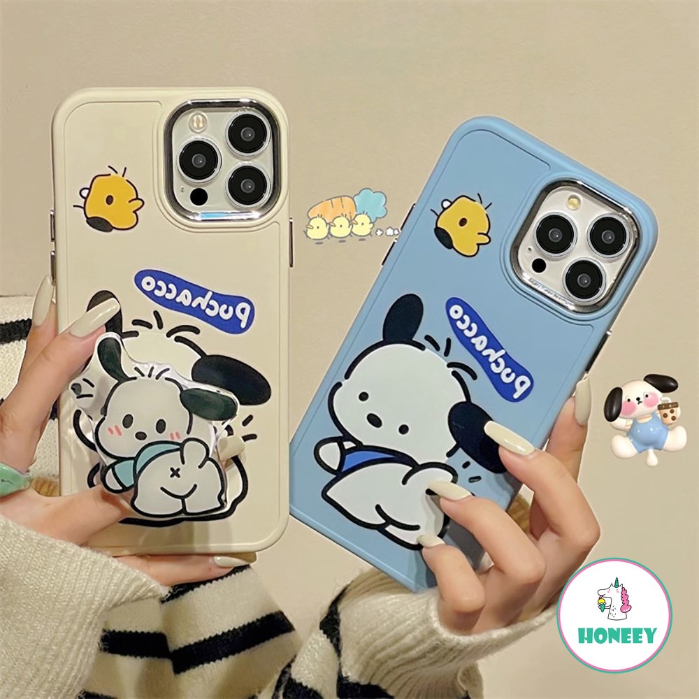 Kartun Lucu Puppy Phone Case Kompatibel Untuk iPhone 14 Pro Max13 12promax Case iPhone 11 Pro Max7 8Plus Xr Lembut TPU Shockproof Back Cover