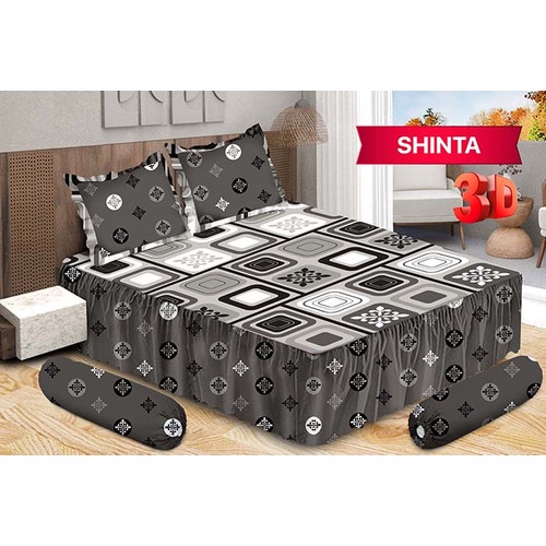 Bonita - Sprei RUMBAI King (180x200) Terlaris motif Pilihan