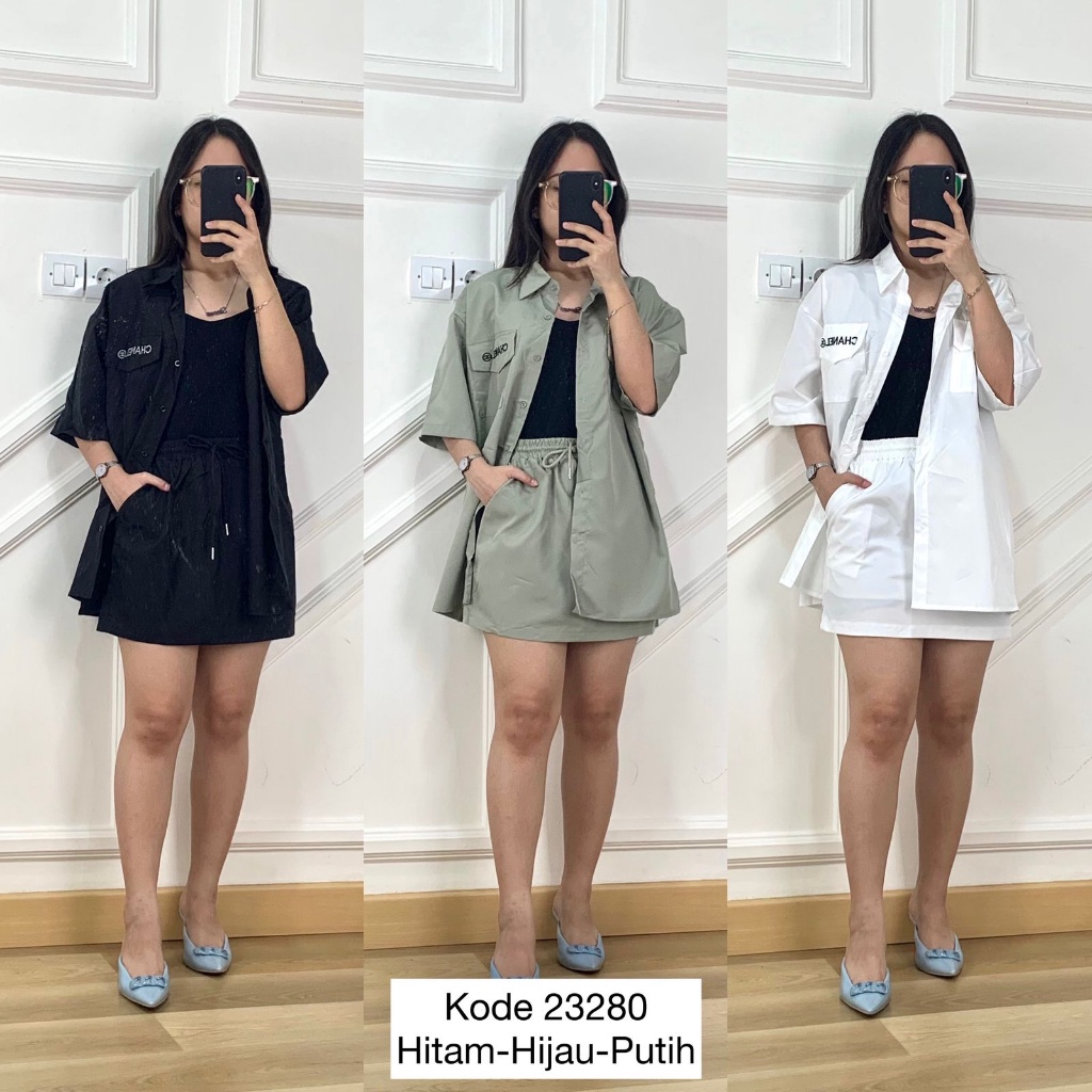 Set Pendek Wanita I Setelan Rok Wanita I Baju Set Rok Wanita I Baju Setelan Rok Wanita