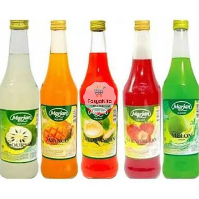 

Sirup Marjan Squash Mangga/orange/leci/cocopandan [450 mL]