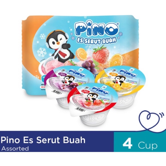 

Pino Ice Cup 1 pack isi 4 pcs ORIGINAL