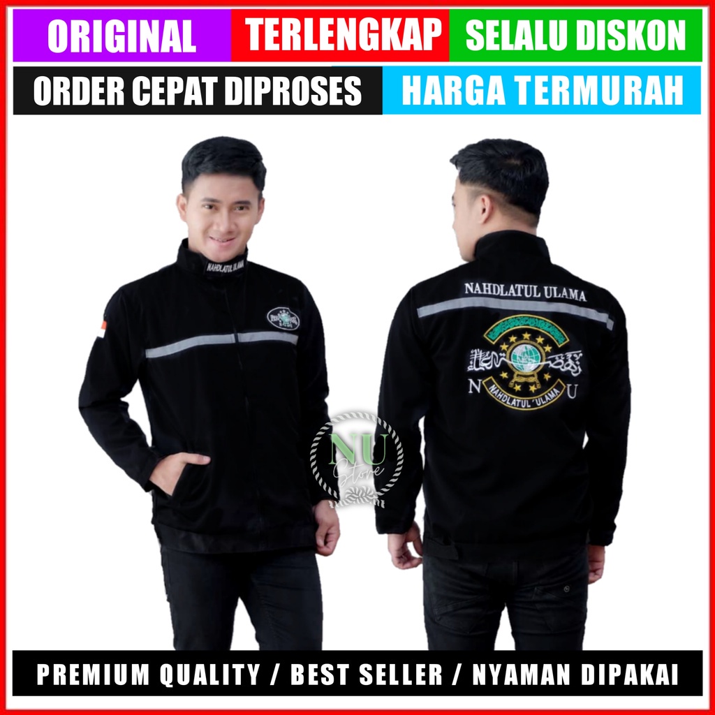[GRATIS ONGKIR] Jaket NU Nahdlatul Ulama / Jaket NU / Jaket Nahdatul Ulama / Jaket Nahdlatul Ulama N