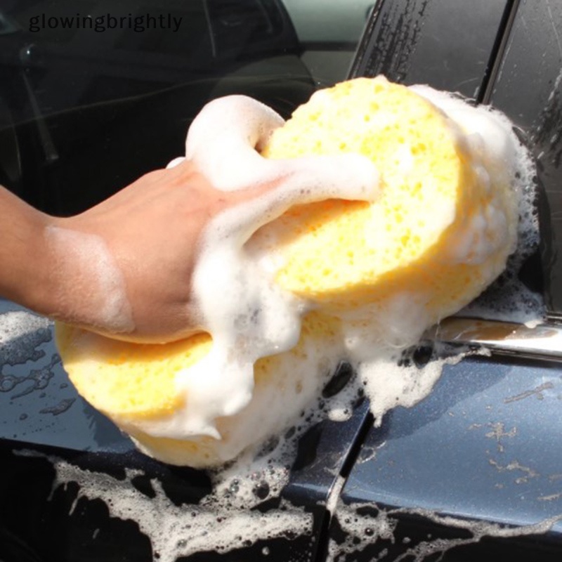 [glowingbrightly] 1pc Kain Spons Mobil Sarang Lebah Sponge Washer Spons Cuci Cleaning Compress TFX