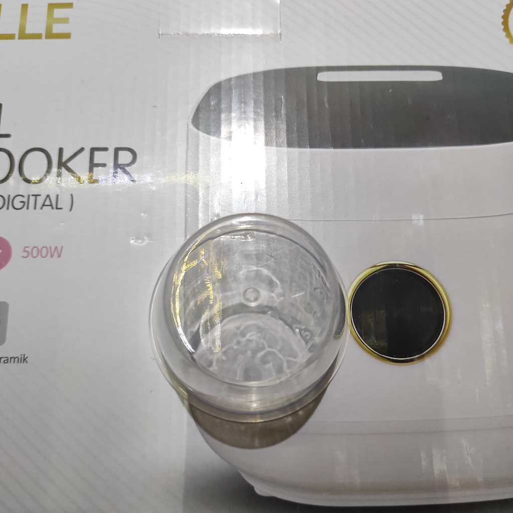 TAKARAN UKUR BERAS RAVELLE RICE COOKER SMART DIGITAL 3L LOW CARBO ORI