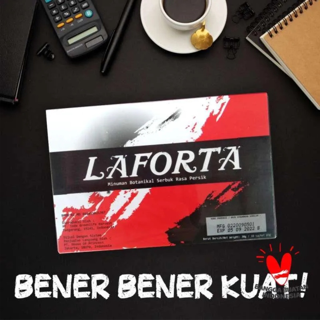 Laforta Asli Original Obat Stamina Pria Kuat Tahan Lama Sex Ejakulasi dini Vitalitas Dokter Boyke
