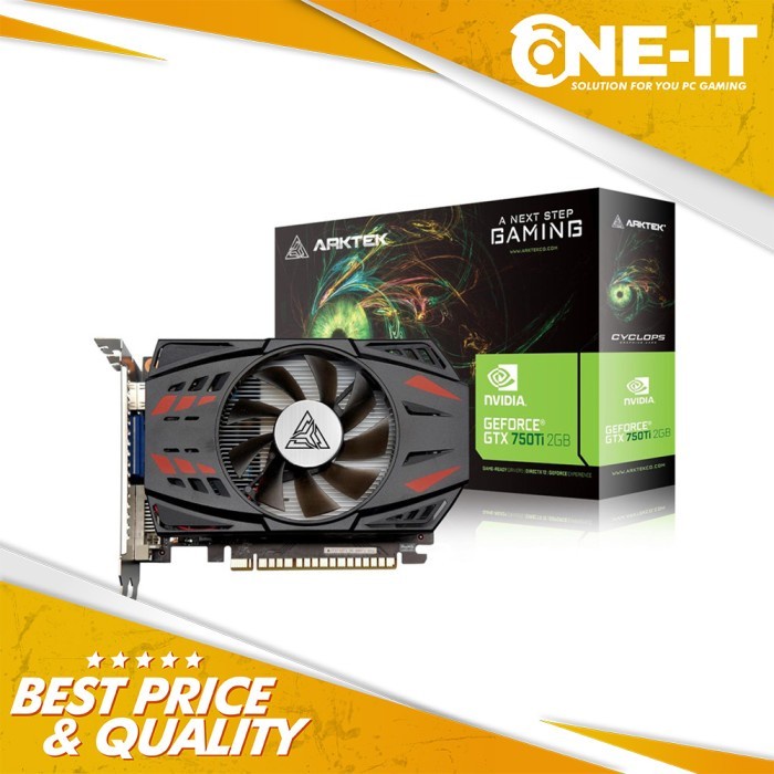 VGA ARKTEK NVIDIA GEFORCE GTX 750 Ti 2GB GDDR5 128-Bit