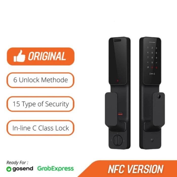 

Xiaomi Smart door lock Push-Pull Fingerprint Nfc