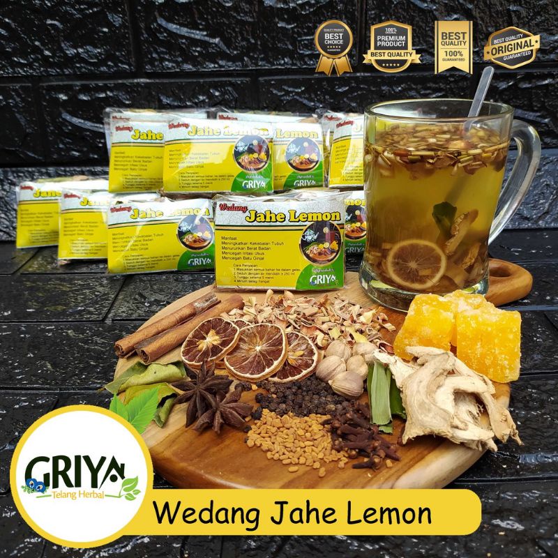 

Wedang Rempah Jahe Lemon