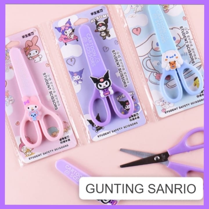 

GULAGULA - GUNTING SANRIO | GUNTING LUCU | CINAMORROL | MELODY | KUROMI | CARTOON SCISSORS | CUTE SCISSORS | ALAT TULIS SEKOLAH | PERLENGKAPAN SEKOLAH ANAK | GUNTING SIMPLE | GUNTING MURAH | GUNTING AESTHETIC | GUNTING WARNA WARNI | GUNTING KARAKTER