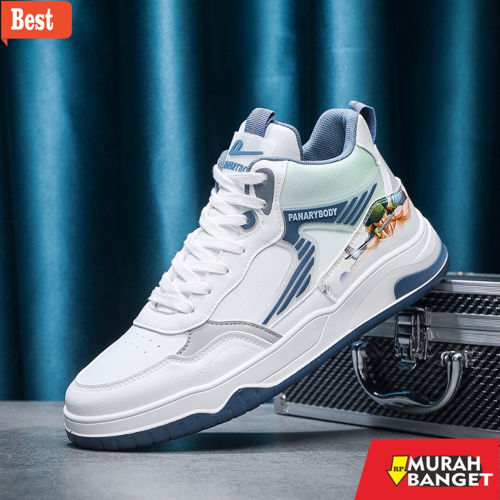 Sneakers pria terbaru- PANARYBODY Sepatu Sneakers Pria Fashion QN256  Sepatu Pria Kuliah Hangout Tra
