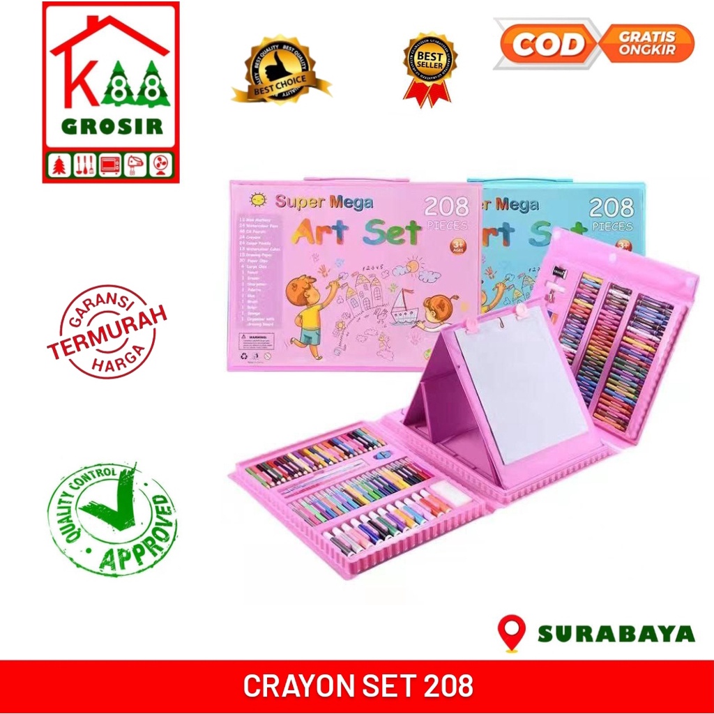 

Crayon Set 208pcs