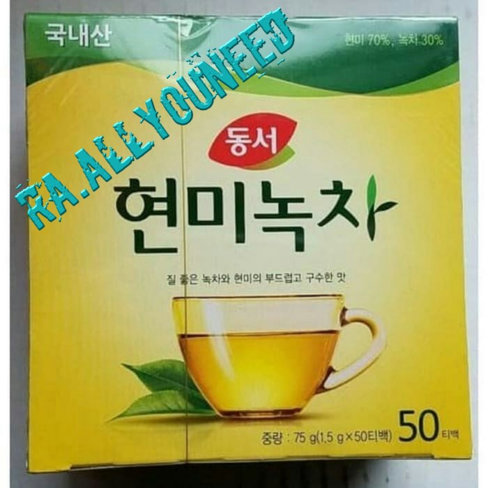 

Dongsuh Green Tea 50 Tea Bags - Teh Hijau Korea