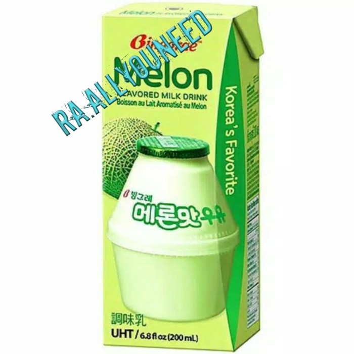 

Binggrae Melon Flavored Milk 200ml