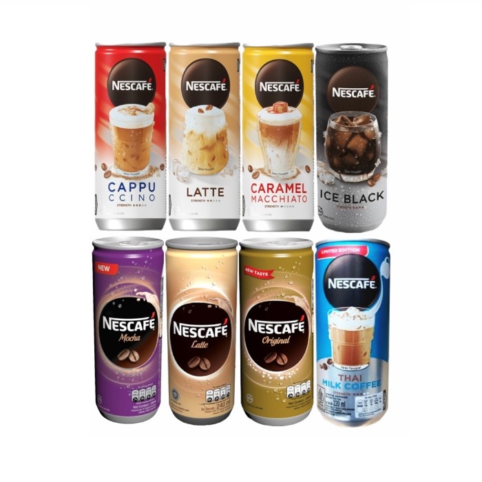 

Nescafe Kopi Kemasan Kaleng All Varian Rasa 220ml