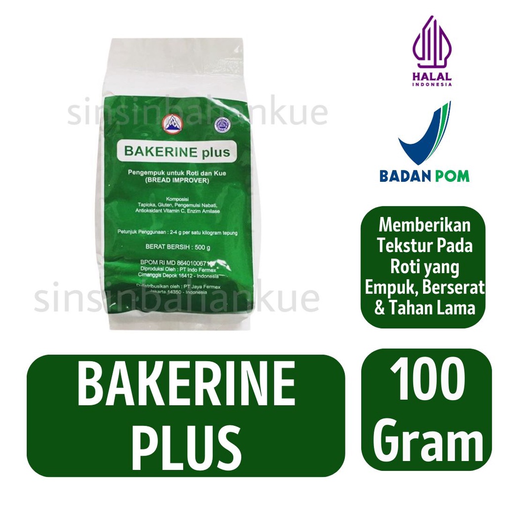 

Bakerin/Bakerine Plus Pengembang Kue [100 gr / 500gr]