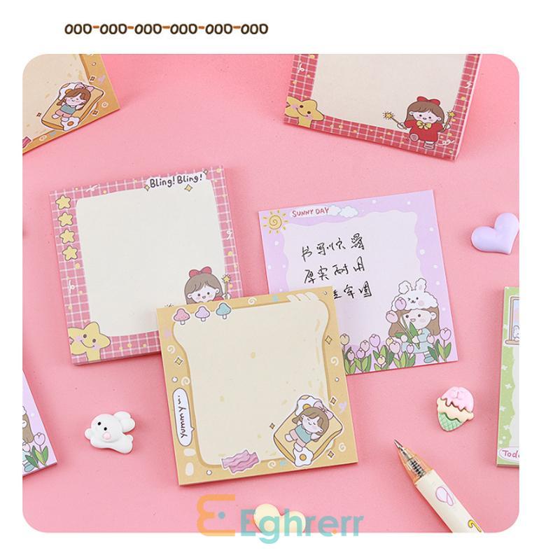 

✨EG-Sticky Notes Star Girl Message Memo Note Girl-Eghrerr