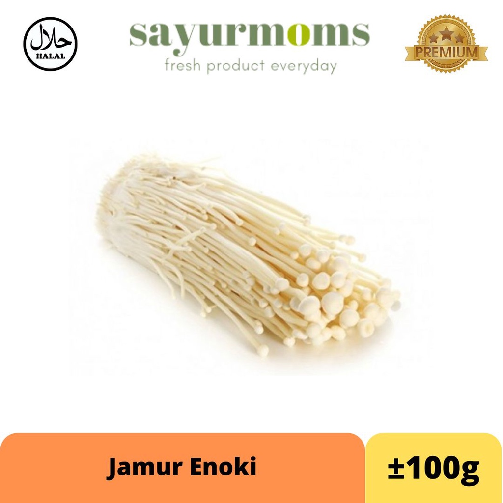 

Jamur Enoki Fresh (100gr/pack) Best Seller