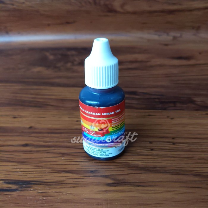 

Pewarna Makanan Ny. Liem Merah Tua 30ml