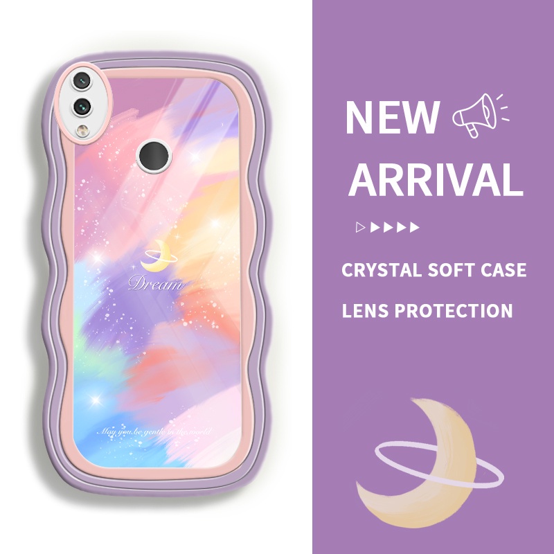 JVIRAG Case For Redmi Note 7 Pro For Redmi 12C X3 GT A1 A2 Note 7 Note 7S SoftCase Hp Awan yang inda