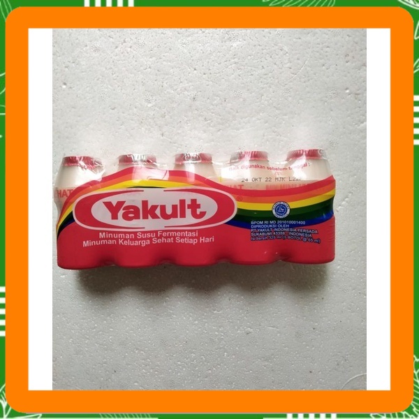 

Yakult 65 ml x 5 botol harga murah Best Seller