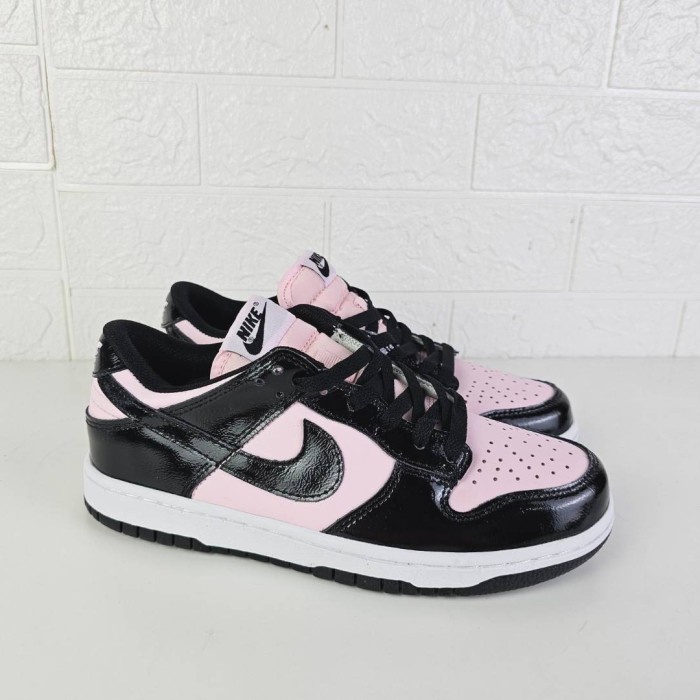 Sepatu Sneakers Nik* SB Dunk Low Pink Foam Black Women
