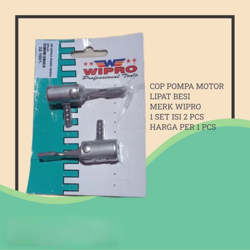 COP POMPA BAN LIPAT BESI WIPRO / KEPALA COP POMPA SEPEDA MOTOR