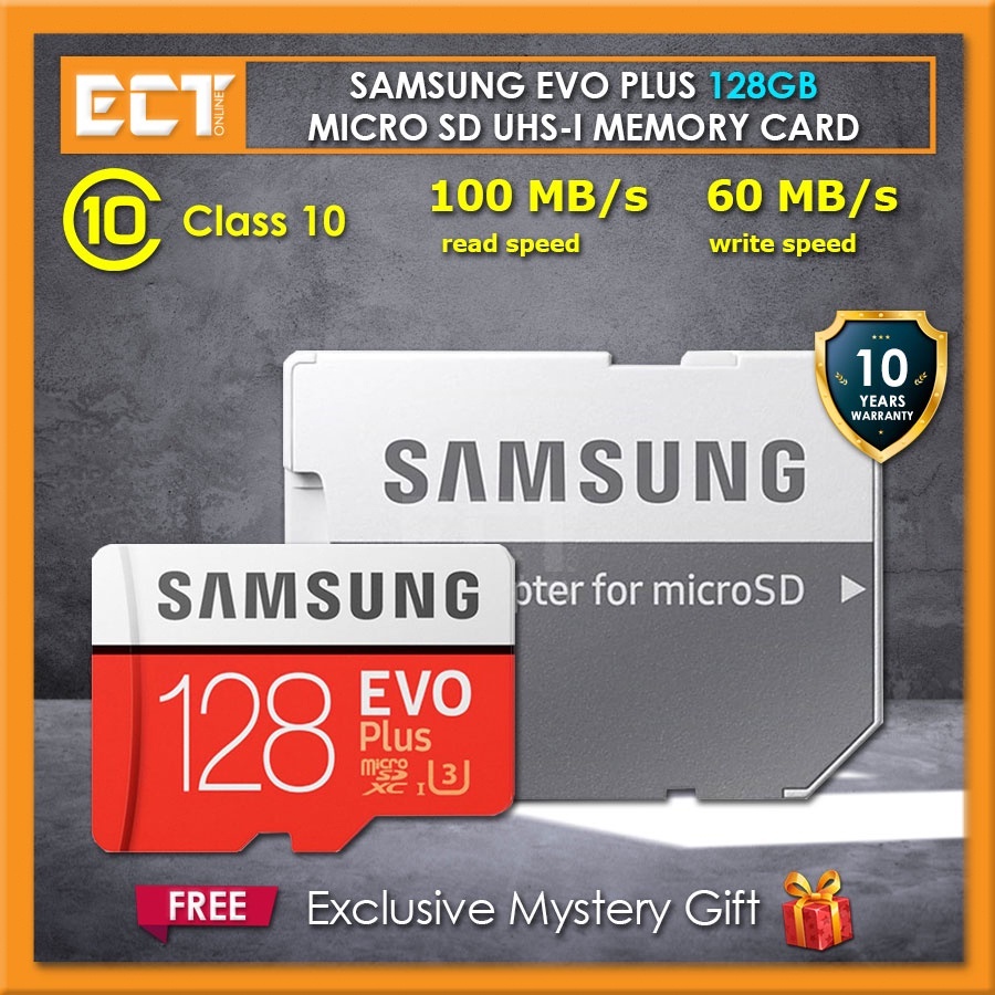 SAMSUNG micro SD card 32G 64G 128G 256G 512G Class 10 Evo Plus Memory card hp Kartu memori card TF