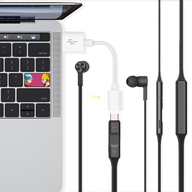 Kabel Cas Adaptor BT USB Ke Tipe C Untuk Headset Earphone FreeLace