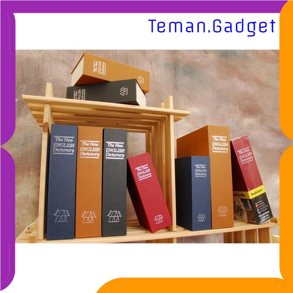 TG - KTK HOMESAFE Kotak Penyimpanan Security Box Dictionary Book Storage - ER567