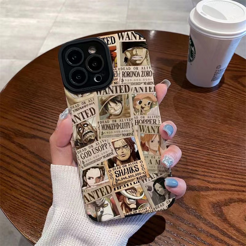 Fashion One Piece Koran Cowok Man Soft Silicon Case HP OPPO A91 F11 F9 Pro A3S A9 A5 A31 A53 A33 2020 A7 A5S A12 A11K A52 A92 A83 A55 A56 A55S A95 FTD Stripe Casing Realme C1 X X