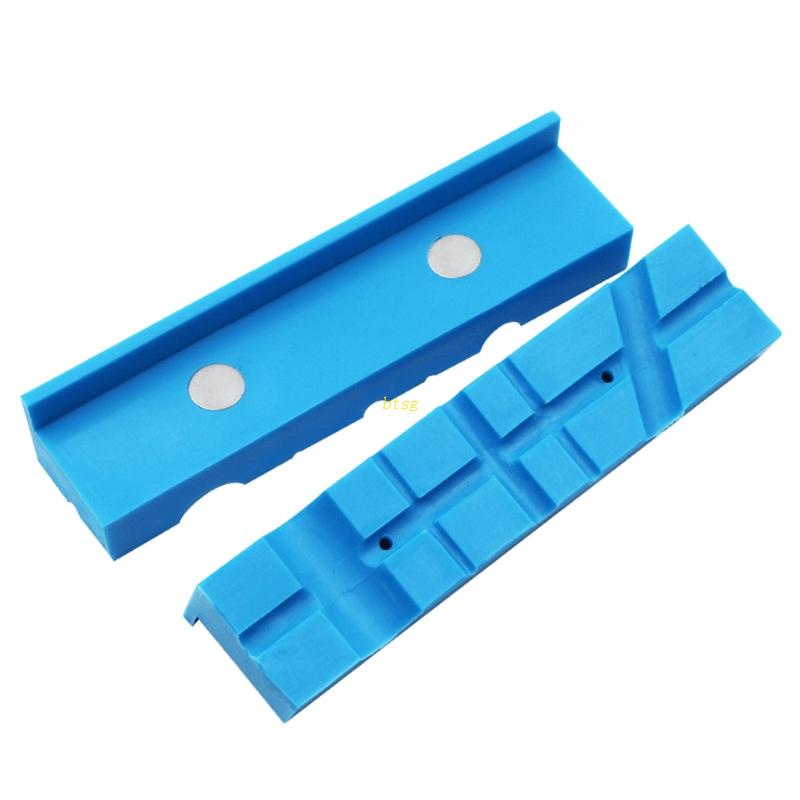 Btsg 5.5 &quot;Catok Strip Perlindungan Catok Jaw Pads Pad Jaws Rubber Untuk Catok Metal