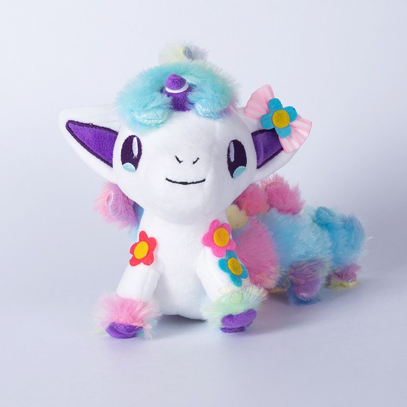 5.1 Inch Pokemon Plush Stuffed Toys Gantungan Kunci Boneka Liontin Hadiah Ulang Tahun Anak